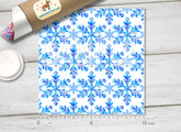 Snowflakes Patterned HTV 1041